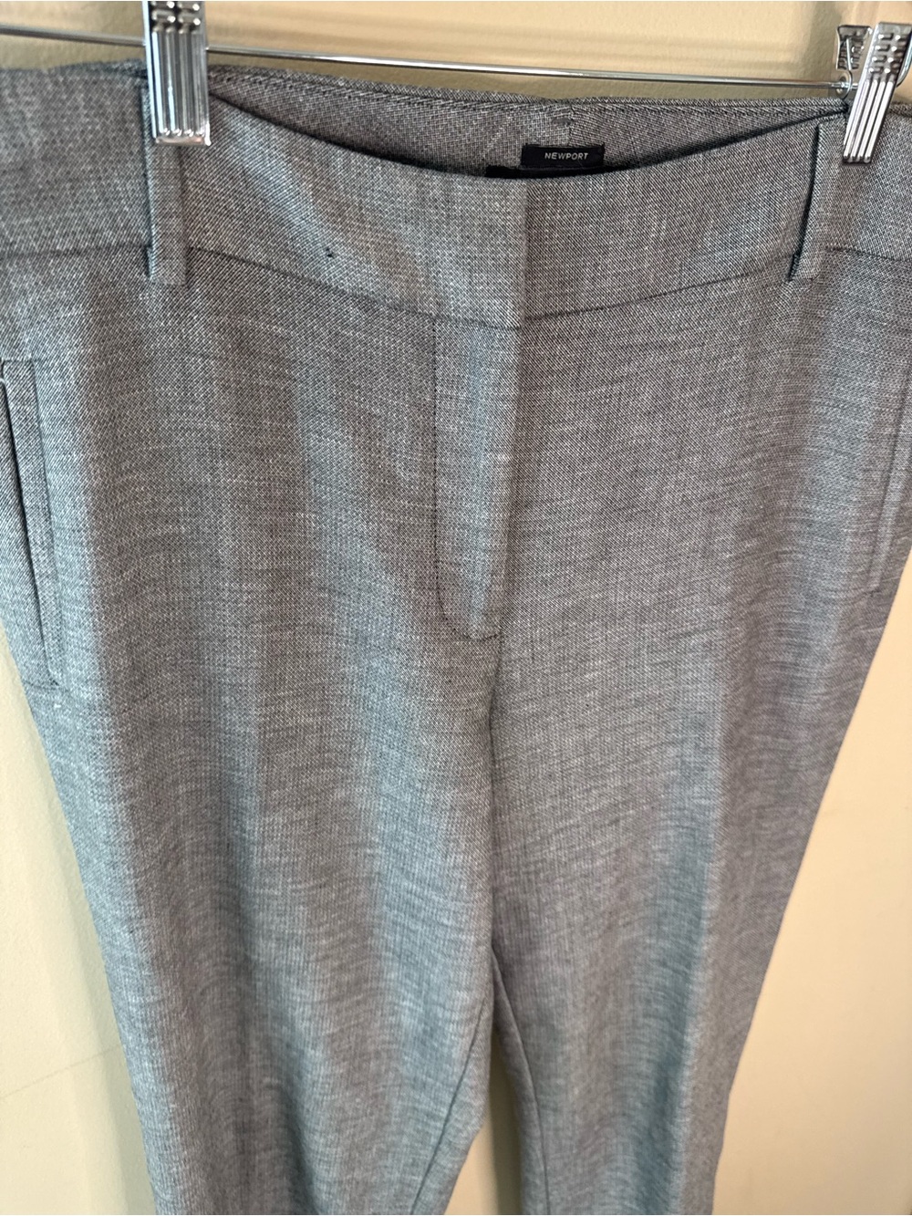 Talbots pants Newport Pant Trousers viscose cotton gray size 10 - Picture 4 of 5